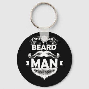 The Ginger Beard Man T-shirt Key Ring