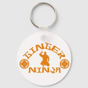 The Ginger Ninja Key Ring
