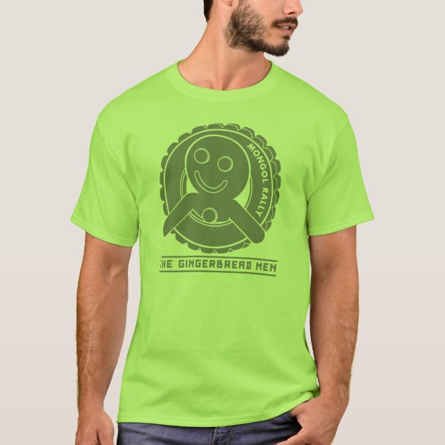 The Gingerbread Logo - Grey T-Shirt (Front)