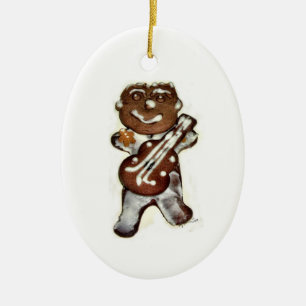 The Gingerbread Man Ceramic Tree Decoration