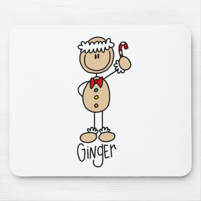 The Gingerbread Man Mousepad (Front)