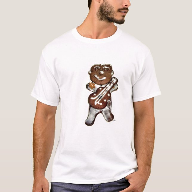 The Gingerbread Man Rocks T-Shirt (Front)