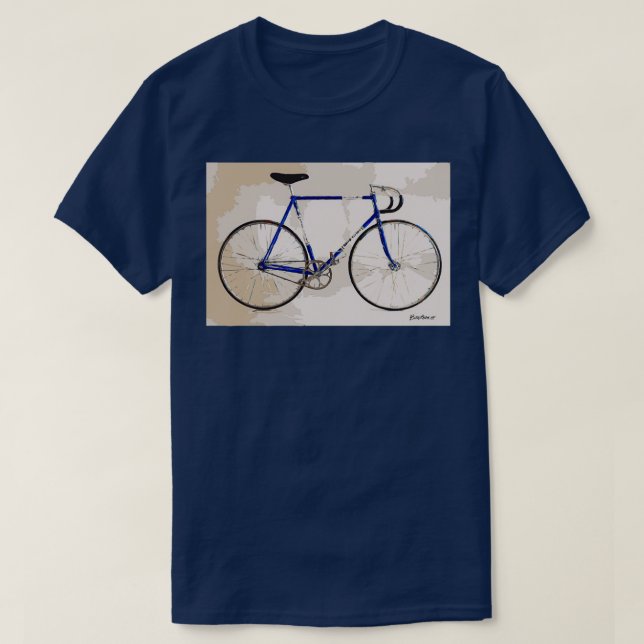 The Gios Track Bike  T-Shirt (Design Front)