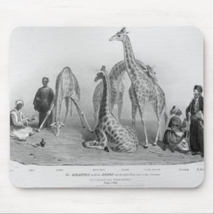 The Giraffes with the Arabs Mouse Mat