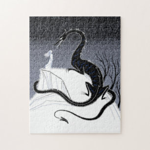 The Girl and the Dragon puzzle