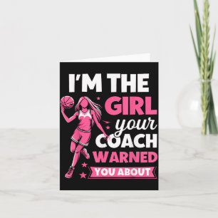 The Girl Coach Warned About - Funny Basball Card