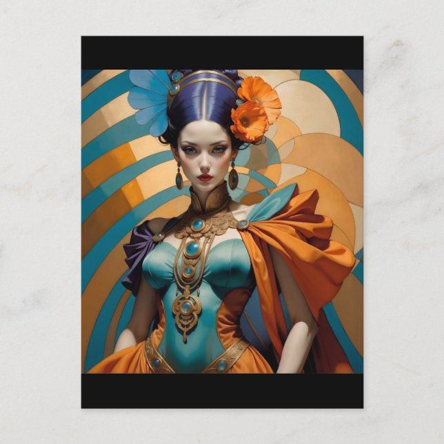 the girl from ipanema (update) postcard (Front)