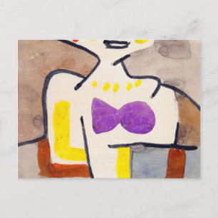 The Girl in the North, 1939 by Paul Klee Postcard