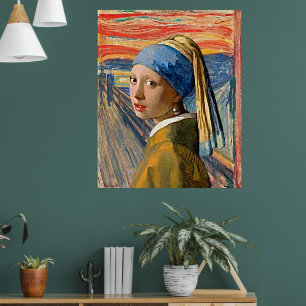 The Girl’s Scream – Surreal Remix Poster