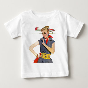 The Girl Who Stole Aeroplanes Baby T-Shirt