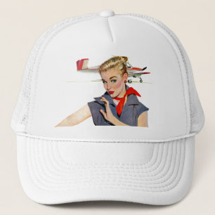 The Girl Who Stole Aeroplanes Trucker Hat