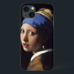 The Girl With A Pearl Earring by Johannes Vermeer iPhone 13 Case<br><div class="desc">The Girl With A Pearl Earring 
 by Johannes Vermeer
 Dutch baroque painter (1632 - 1675)
 The Girl With A Pearl Earring in detail - oil on canvas - 1665</div>