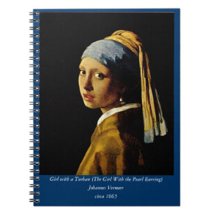 The Girl with a Turban/Girl with the Pearl Earring Notebook