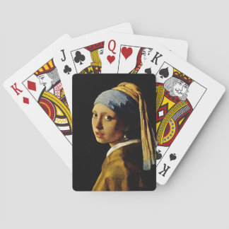 The Girl with a Turban/Girl with the Pearl Earring Playing Cards