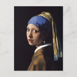 The Girl With The Pearl Earring Postcard