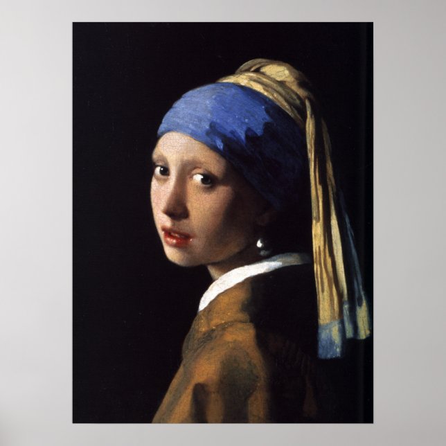 The Girl With The Pearl Earring Poster (Front)