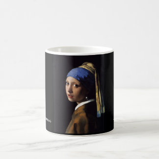The Girl With The Pearl Earring Vermeer Coffee Mug