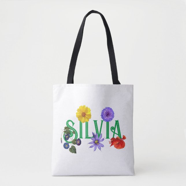 The Girlfriend 'Wildflowers' Tote Bag (Front)