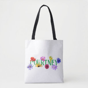 The Girlfriend 'Wildflowers' Tote Bag