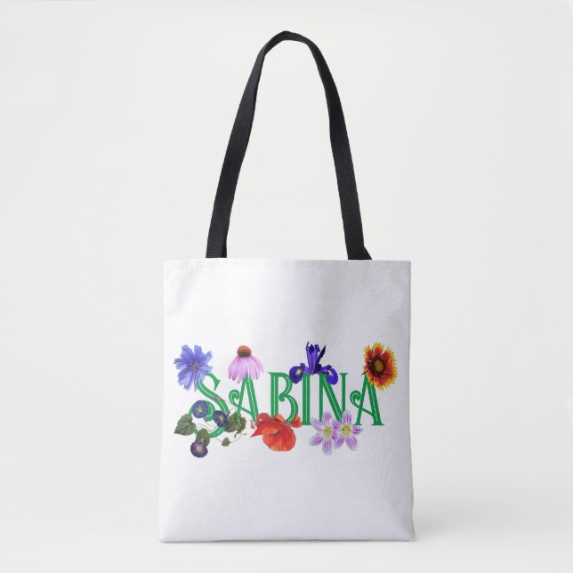The Girlfriend 'Wildflowers' Tote Bag (Front)