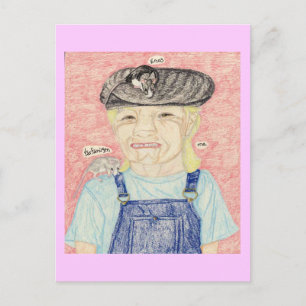 'The Girls' And Lisa Postcard