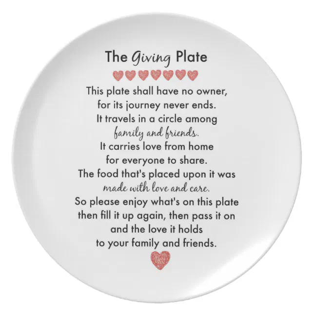 The giving plate discount