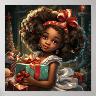 The Giving Spirit: African American Girl Poster