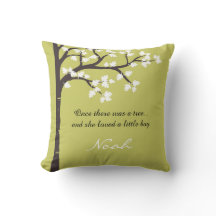The Giving Tree Throw Pillow