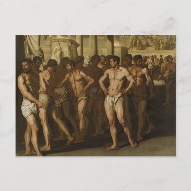 The Gladiators Postcard (Front)