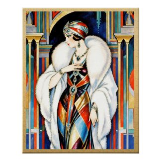 The Glamour and Opulence Poster. Poster
