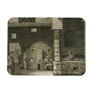 The Glass Bottle Maker, from Volume II Arts and Tr Magnet