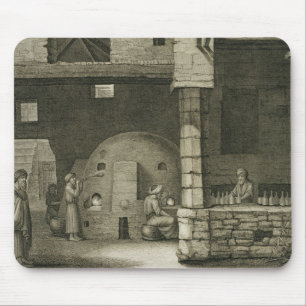 The Glass Bottle Maker, from Volume II Arts and Tr Mouse Mat