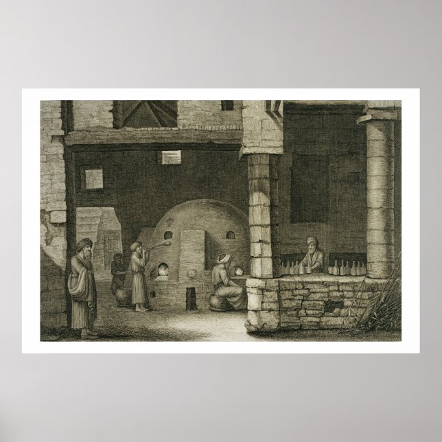 The Glass Bottle Maker, from Volume II Arts and Tr Poster (Front)