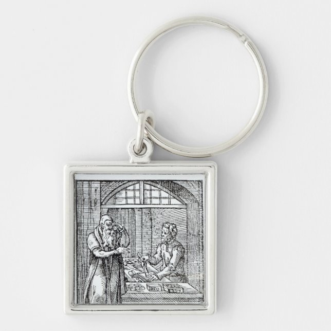 The Glasses Maker Key Ring (Front)