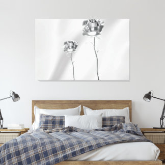 The Gleaming Rose Canvas Print
