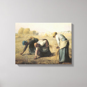 The Gleaners, 1857 Canvas Print