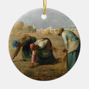 The Gleaners, 1857 Ceramic Tree Decoration