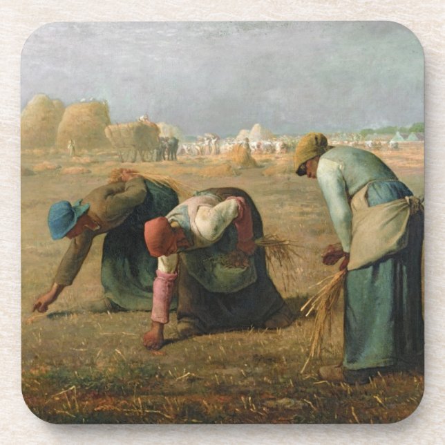 The Gleaners, 1857 Coaster (Front)