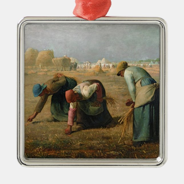 The Gleaners, 1857 Metal Tree Decoration (Front)