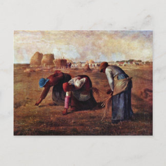 The Gleaners By Millet (Best Quality) Postcard