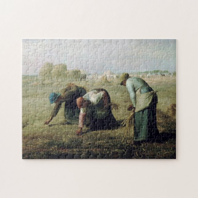 The Gleaners, Jean-Francois Millet, 1857 Jigsaw Puzzle (Horizontal)