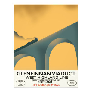 The Glenfinnan Viaduct Scotland. Photo Print