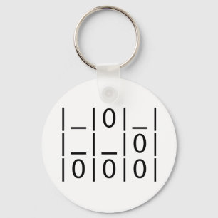The Glider: A Universal Hacker Emblem Keychain
