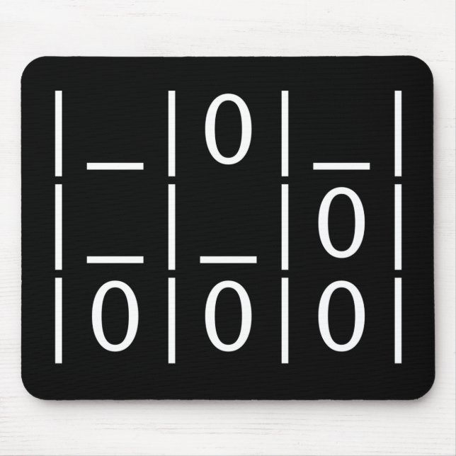 The Glider: A Universal Hacker Emblem Mousepad (Front)