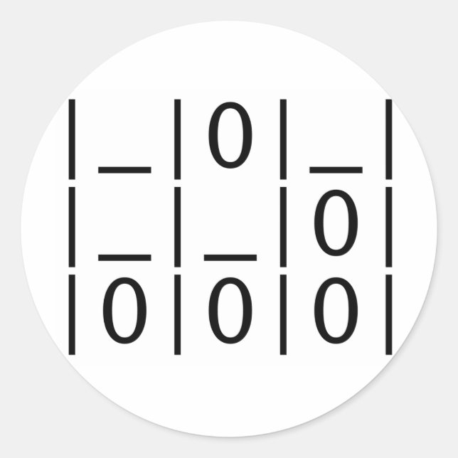 The Glider: A Universal Hacker Emblem Sticker (Front)