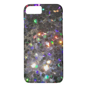 The Glitz Glitter Black Hologram Cell Phone Case