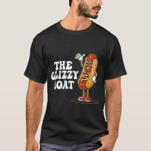 The Glizzy Goat Funny Hot Dog Pun Meme Gobble Hotd T-Shirt
