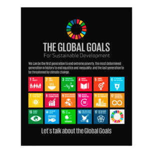 The Global Goals UN SDG 2030 Enlarge Photo Print