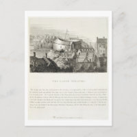 The Globe Theatre, c.1647, published by Robert Wil