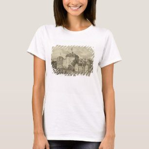 The Globe Theatre on the Bankside as it appeared i T-Shirt